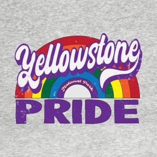 Rainbow Pride Yellowstone National Park T-Shirt